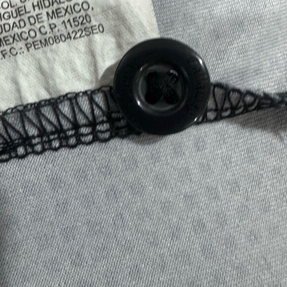 Callaway black and gray gingham print opti dri golf polo size large - Picture 7 of 8